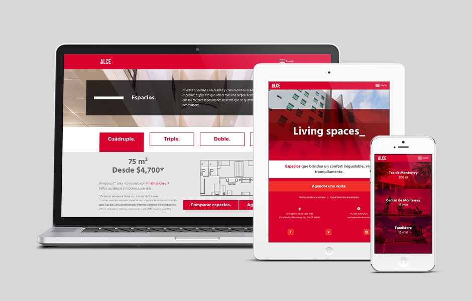 Branding, responsive web sites in Monterrey, Mexico