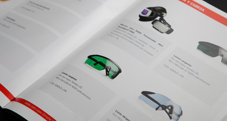Catalogue design and web site for Piaga Editorial design in Monterrey