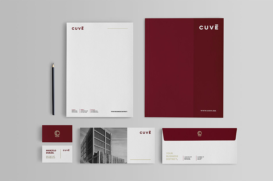 Diseño de marca y sitio web responsivo para Cuvé Diseño de marca, branding y diseño web en Monterrey