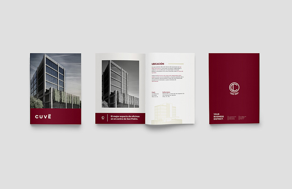 Diseño de marca y sitio web responsivo para Cuvé Diseño de marca, branding y diseño web en Monterrey
