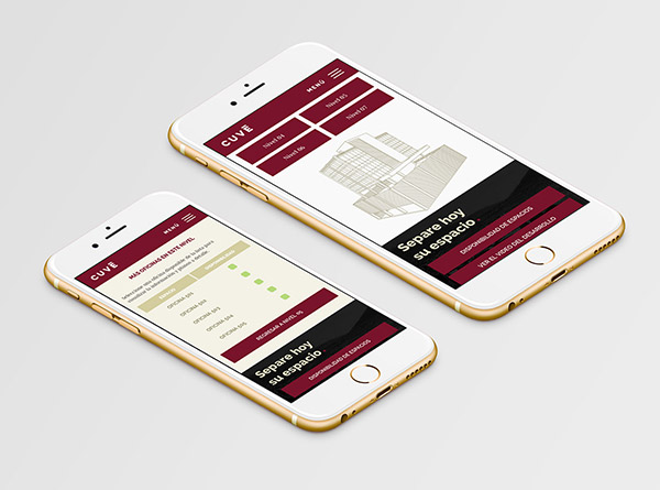 Diseño de marca y sitio web responsivo para Cuvé Diseño de marca, branding y diseño web en Monterrey