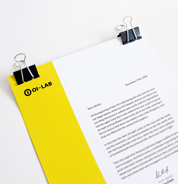 Diseño de branding para OI LAB Diseño de identidad corporativa, branding en Monterrey