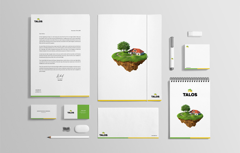 Diseño de branding y sitio web responsivo para Talos Diseño de branding y diseño web responsivo en monterrey