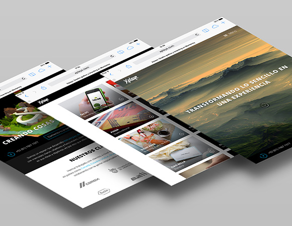 Diseño de marca y sitio web responsivo para Xplaye Diseño de marca, branding y diseño web en Monterrey